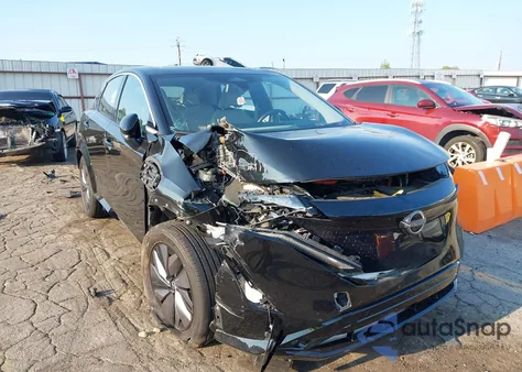 2023 Nissan Ariya Evolve+ из США, поврежденный, VIN JN1BF0BAXPM409903